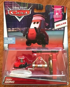 Disney Pixar Cars Tokyo Party - TERRY GONG - Deluxe - BNIP - VERY RARE - 2015 - Picture 1 of 3