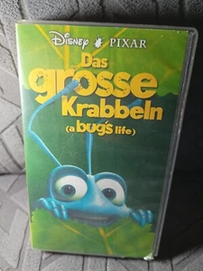 Disney/Pixar - DAS GROSSE KRABBELN (A Bugs Life) - VHS - RARITÄT - 00214  - Bild 1 von 4