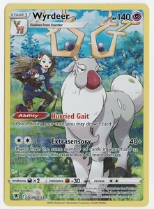 Wyrdeer TG06/TG30 Swsh10 Pokemont TCG Astral Radiance Trainer Gallery Holo - Picture 1 of 1