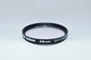 Super Albinar 49 mm Skylight (1A) Screw-In Filter Made in Japan (V-322) - Picture 1 of 3