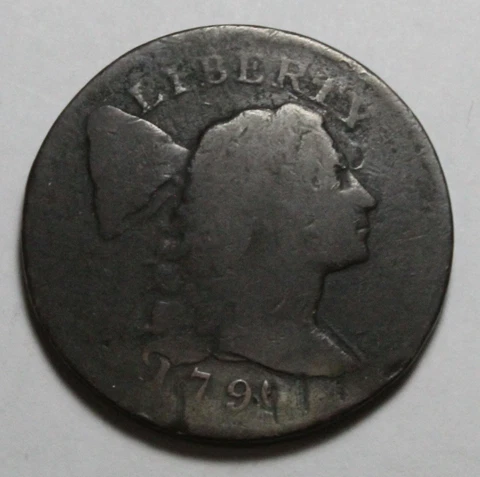 1796 Large Cent LW898 Cover