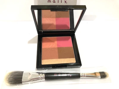 Mally Beauty Mix It Up Blush Palette   DEEPER  +  Mally Brush - Image 1 of 4
