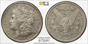 1891-O $1 Morgan Dollar Genuine Cleaned-VF Detail PCGS - Picture 1 of 1