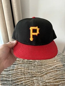 VTG Pittsburgh Pirates New Era 59FIFTY MLB On Field Fitted Hat Size 7 1/4 - Bild 1 von 15