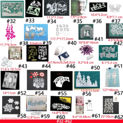 Metal Cutting Dies Die Cut Stencil Scrapbooking Embossing Photo Album Craft DIY - Image 1 of 4