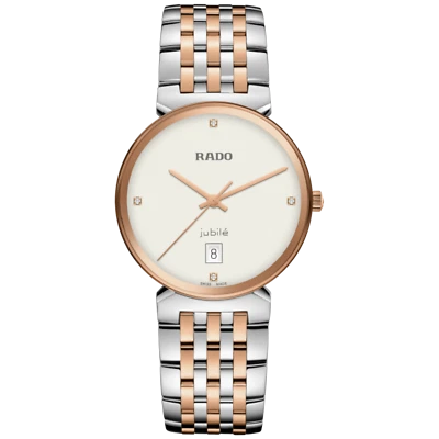 Rado Florence Classic Diamonds Stainless Steel White Dial Men's Watch R48912723 - Image 1 of 4