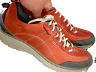 Clarks Wavewalk Sienna Red Women Hiker Shoe Sz 11