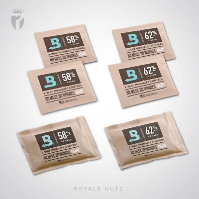Boveda Hydro Pack 58% 62% 5St. 10St. 20St. 4g 8g 67g Cannabis einzeln verpackt - Bild 1 von 4