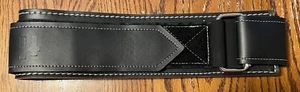 WEIGHTLIFTING BELT by The Fit Guy Black Large 32"-52" - Picture 1 of 13