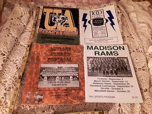 Vintage 1995-96 Mansfield Tyger Football Ohio Program Lot Of 5 - Picture 1 of 3