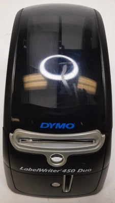 Impresora de etiquetas térmicas DYMO LabelWriter 450 Duo 1750112 probada sin cable de alimentación Foto 1 de 4