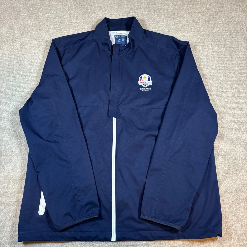 Polo Golf Ralph Lauren Navy Full Zip Ryder Cup 2025 Jacket Men's Size XXL - Image 1 of 4