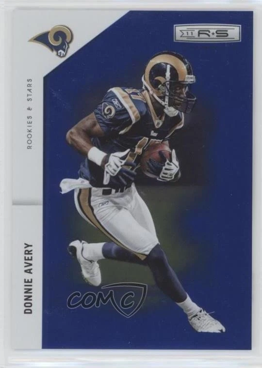 2011 Panini Rookies & Stars Longevity Sapphire /75 Donnie Avery #134 - Image 1 of 2