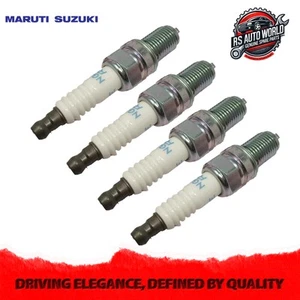 OEM Maruti Suzuki spark plug set of 4 for Alto 800 2012-2024 Wagon-R 09482M00448 - Picture 1 of 6