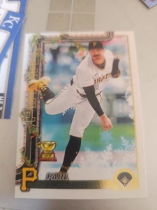 2025 Topps Holiday Paul Skenes #HE-11 Hidden Elf Rookie Cup Pittsburgh Pirates  - Picture 1 of 2
