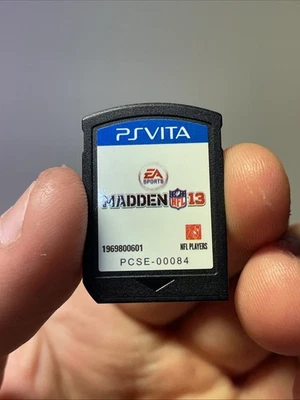 MADDEN 13 Sony PlayStation PS Vita Authentic Tested Loose - Image 1 of 4