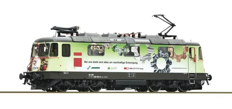ROCO 71417 Elektrolokomotive Re 420 257-8, SBB Cargo, Sound, AC, H0 - Bild 1 von 1