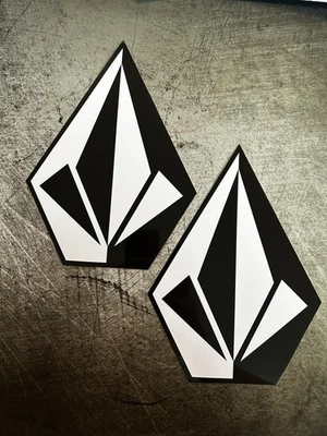 VOLCOM STICKERS SURFING Stickers Oakley RVCA Quiksilver Team Decals 8” XL SIZE - Image 1 of 4