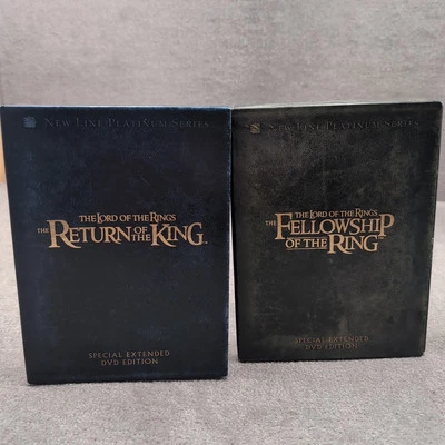 The Lord of the Rings Special Extended DVD Edition 8 Disc Box Set 1 & 2 Foto 1 de 4