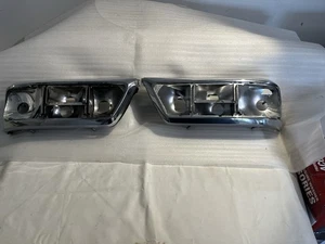Genuine Mercedes W113 W111 Left Right tail light bezel and Reflectors SET - Picture 1 of 6