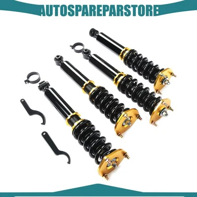 Coilovers Shock Suspension Springs Kits Adj Height For Toyota Supra 1986-1992 Foto 1 de 4
