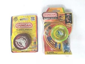 Duncan Pro Z durchscheinend neongrün Yo-Yo & Duncan klassischer roter Schmetterling Yo-Yo - Bild 1 von 5