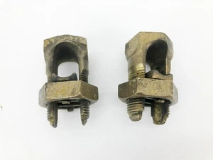 Lot of 2 New Blackburn 500M Split-Bolt Connectors M400-500 & T2/0-500 - Picture 1 of 4