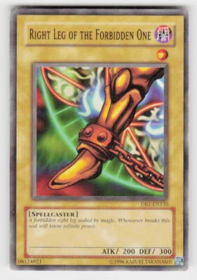 Dark Beginning 1 #DB1-EN135 Right Leg of the Forbidden One - Image 1 of 2