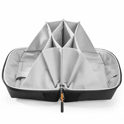 Custodia elettronica, borsa accessori resistente agli spruzzi d'acqua, custodia organizer gadget - Immagine 1 di 4