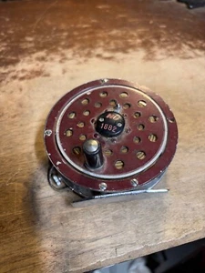 Vintage HI 1882 Fly Gladding Reel With line Trout Horrocks Ibbotson - Picture 1 of 4