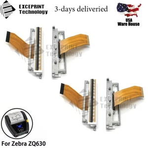 2x Cabezal de impresión P1096933-001 para impresora móvil Zebra ZQ630 - Cabezal de impresión con cable - Imagen 1 de 7