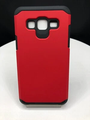 For Samsung Galaxy On5 G550 Tuff cover 混合 红色 保护壳 — 第 1/4 张图片