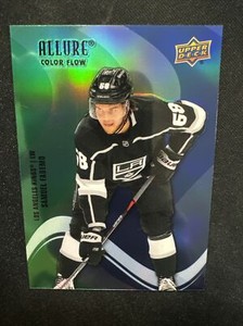 22-23 UD Allure Hockey Rookie Color Flow Green-Blue SF-81 Samuel Fagemo