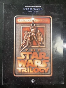 Sheet Music Book FROM THE STAR WARS TRILOGY Dan Coates Easy Piano VGC - Picture 1 of 3