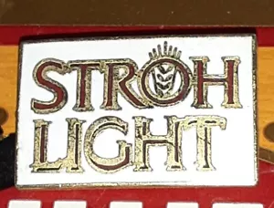 Vintage Stroh leichte Bier Reversnadel - Bild 1 von 1