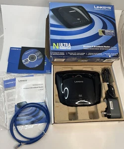 Linksys by Cisco N Ultra Range Plus Wireless N Broadband Router - WRT160N - Picture 1 of 12