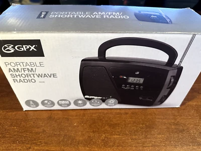 GPX Portable AM/FM Shortwave Radio, New - Image 1 of 2