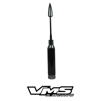 ANTENA BALA RETRÁCTIL 50 CAL FIBRA DE CARBONO GUNMETAL PARA FORD MUSTANG 05-14 Foto 1 de 4