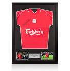 Framed Gary McAllister Signed Liverpool Shirt - 2000 Autograph Jersey