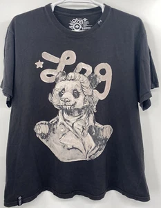 LRG Lifted Research Group Black T Shirt 3XL Panda Dandy Graphic - Picture 1 of 5