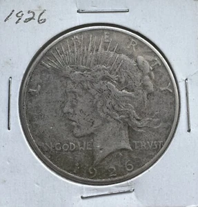 1926 Peace Silver Dollar, $1 - Picture 1 of 2