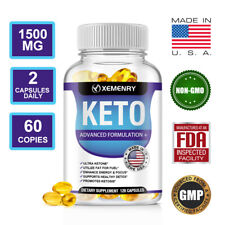 Keto - Apple Cider Vinegar - Pure Ketone Fat Burner Weight Loss Detox Ketosis