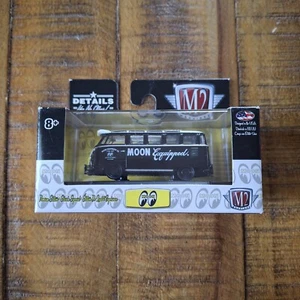 M2 Machines 1959 VW Microbus Deluxe U.S.A. Model Moon Equipped Black - Picture 1 of 3