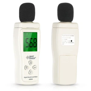 LCD Anzeige Sound Level Meter Decibel Tester Noise Meter 30-130dBA T1Q9 - Bild 1 von 12