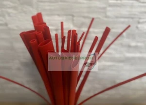 Schrumpfschlauch 2:1 ohne Kleber von Ø 3,2 bis 50,8 mm / je 1 Meter in Rot - Bild 1 von 3
