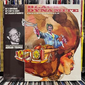 ADRIAN YOUNGE - BLACK DYNAMITE INSTRUMENTALS (VINYL LP) 2014!! RARE!! LL010-LP - Picture 1 of 2
