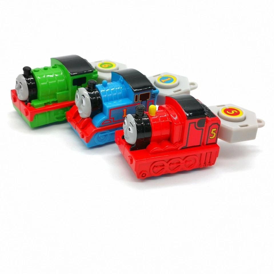 Thomas & Friends 1.5" Mini Tren THOMAS JAMES PERCY Figura Push & Shoot Lote de 3 Foto 1 de 4