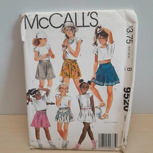 McCall's Pattern 9520 Miss Size 10,12,14Shorts 2 Lengths Vintage - Picture 1 of 7