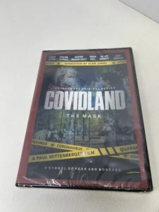 Covidland The Mask (DVD, 2021) Alex Jones new/sealed - Picture 1 of 2