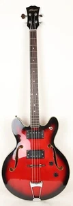 Tempo Hollow Body Bass Guitar w/Gig Bag - Picture 1 of 9